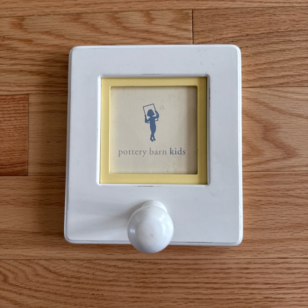 Pottery Barn Kids nursery frame/ pet frame